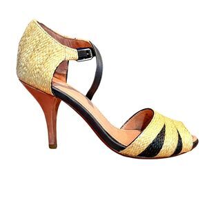 Joie Black and Tan Heels